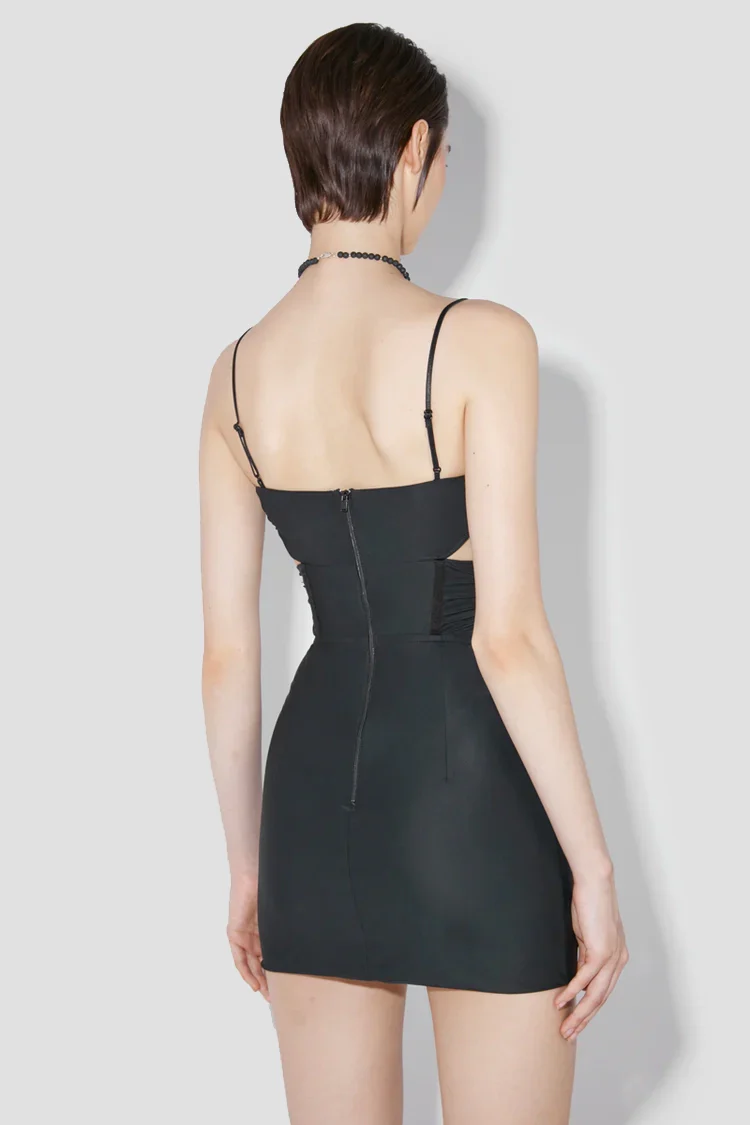 Corset Mini Dress - Image 4