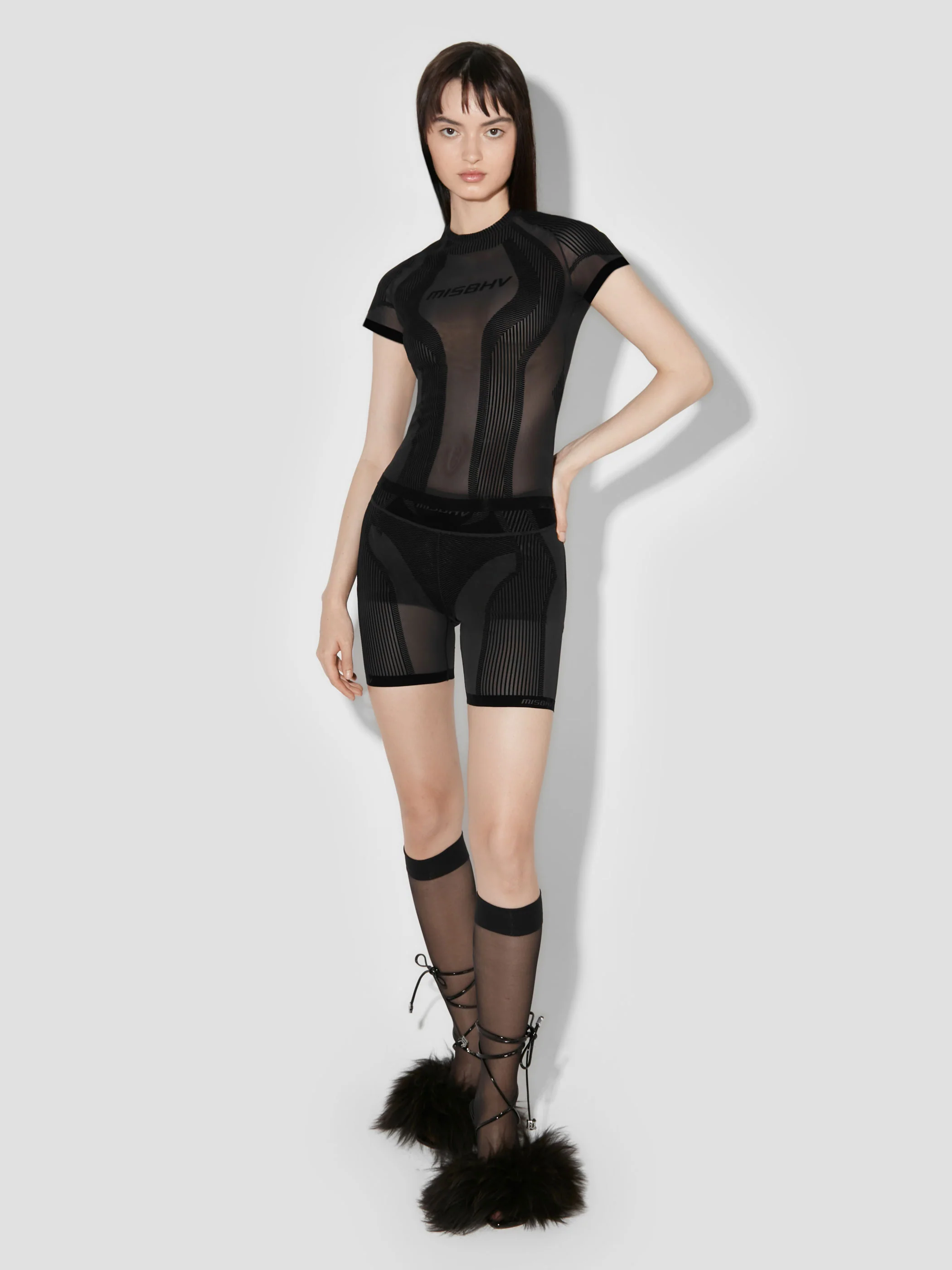 Flock Mesh Sport T-Shirt - Image 5