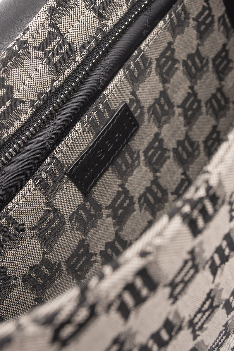 Jacquard Monogram Shoulder Bag Medium - Image 7