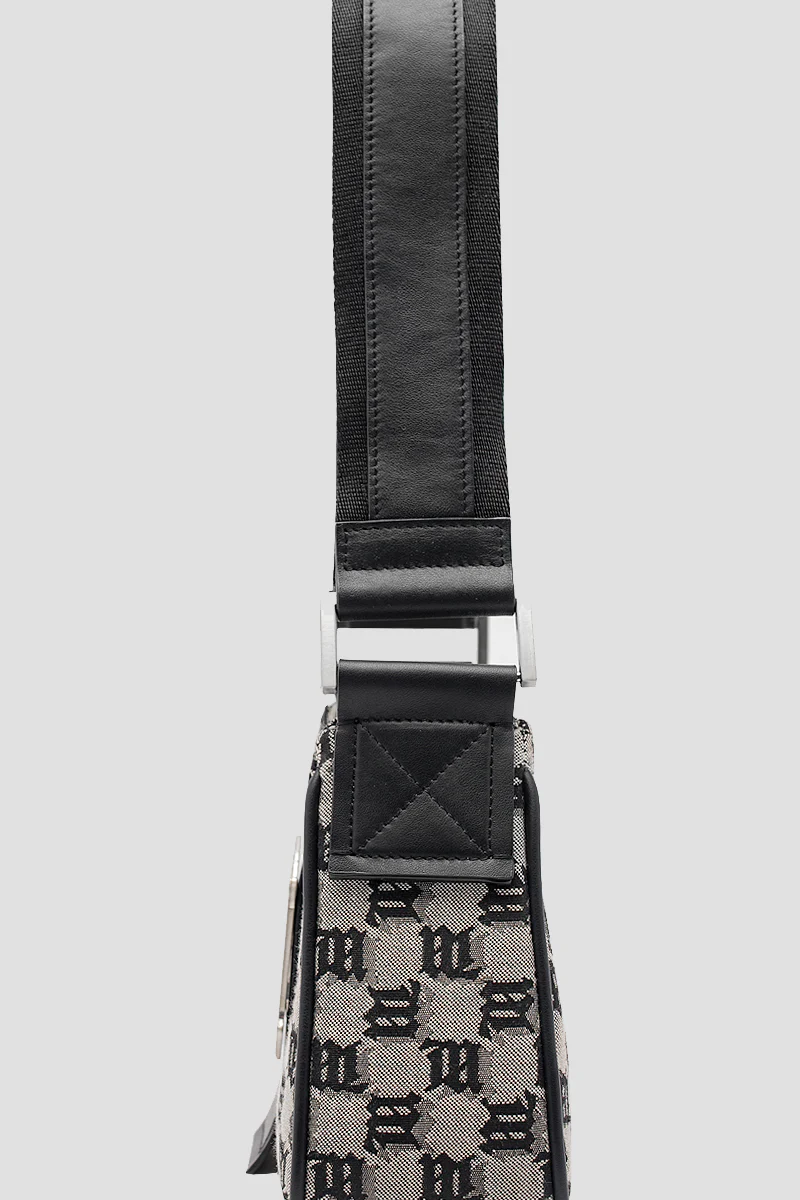 Jacquard Monogram Shoulder Bag Small - Image 6