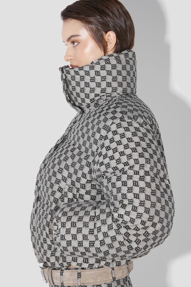 Monogram Jacquard Canvas Puffer - Image 4