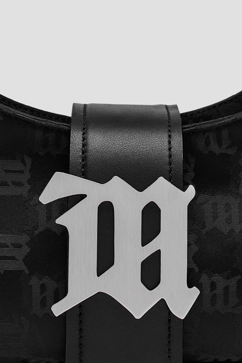 Nylon Monogram Shoulder Bag Small - Image 3