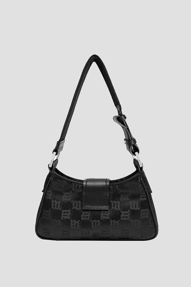 Nylon Monogram Shoulder Bag Small - Image 4